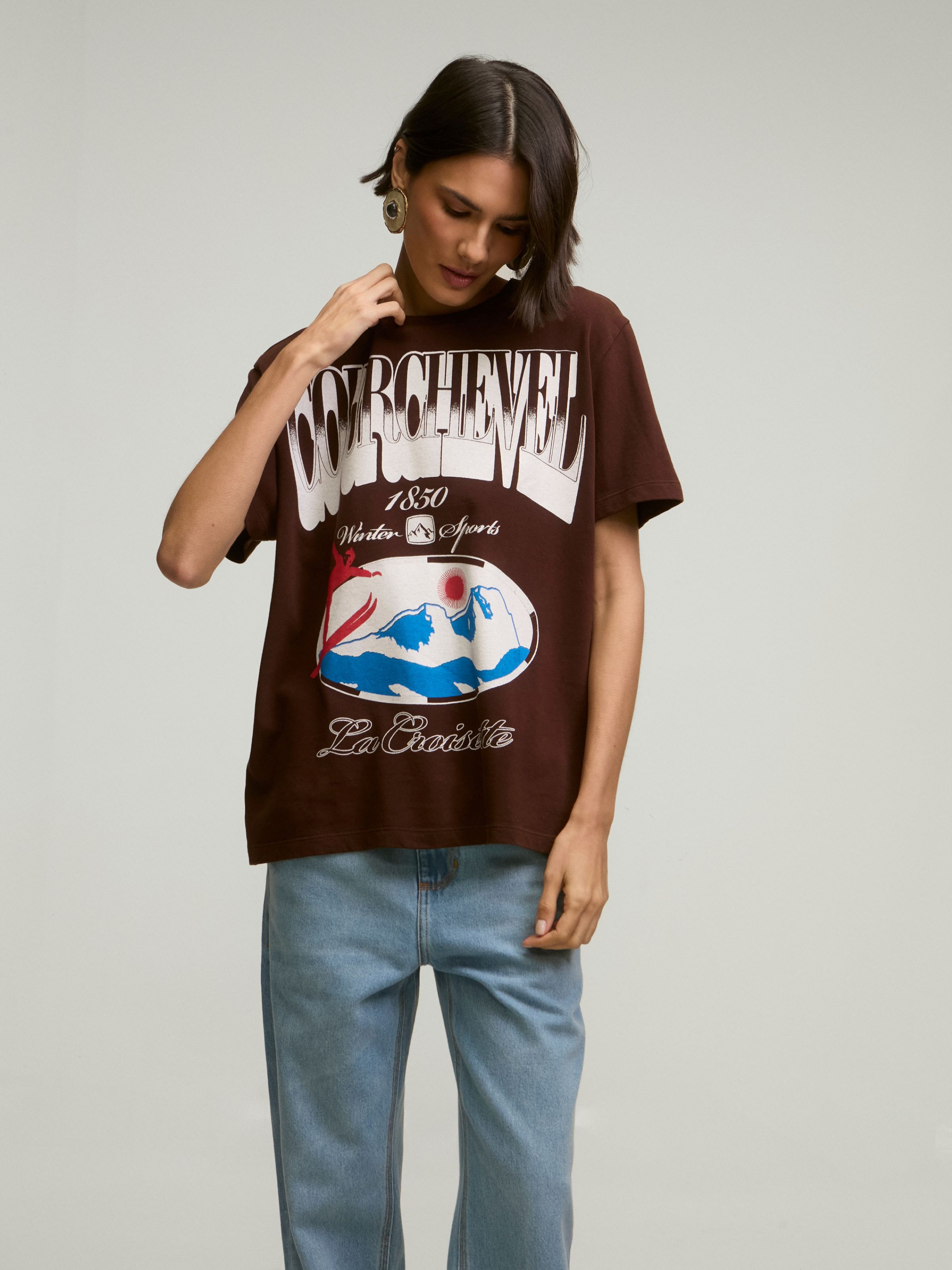 T-Shirt Courchevel Brown - NIINI