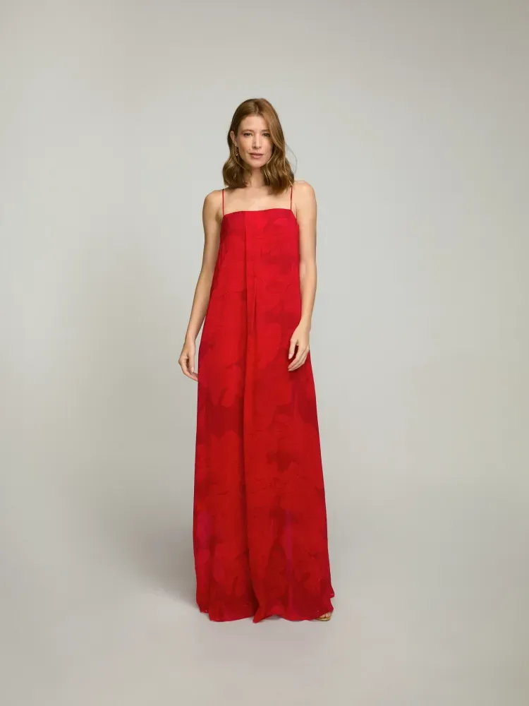 Vestido NIINI Mushroom Organic Red